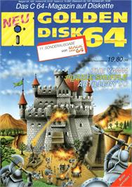 Box cover for Puzzle Shuffle on the Commodore 64.