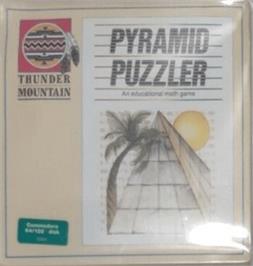 Box cover for Pyramid Puzzler on the Commodore 64.