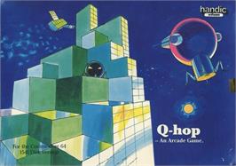 Box cover for Q-hop on the Commodore 64.