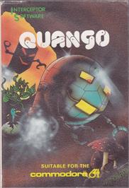 Box cover for Quango on the Commodore 64.