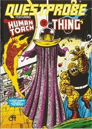 Box cover for Questprobe Featuring The Human Torch And The Thing on the Commodore 64.