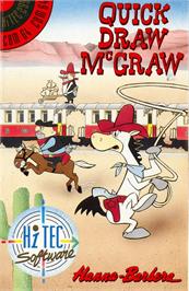 Box cover for Quick Draw Mcgraw on the Commodore 64.