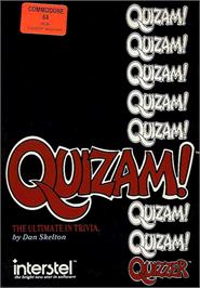 Box cover for Quizam! on the Commodore 64.