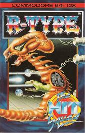 Box cover for R-type on the Commodore 64.