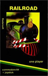 Box cover for Railroad on the Commodore 64.