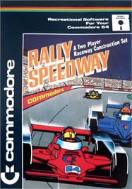 Box cover for Rally Speedway on the Commodore 64.