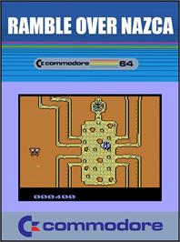 Box cover for Ramble Over Nazca on the Commodore 64.