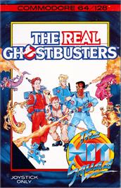 Box cover for Real Ghostbusters, The on the Commodore 64.