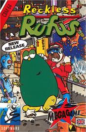 Box cover for Reckless Rufus on the Commodore 64.