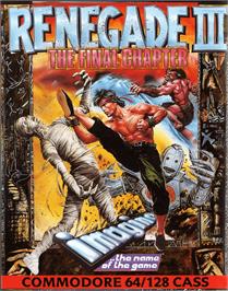 Box cover for Renegade 3 - The Final Chapter on the Commodore 64.