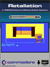 Box cover for Retaliation on the Commodore 64.