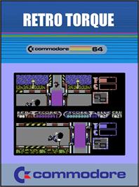 Box cover for Retro Torque on the Commodore 64.