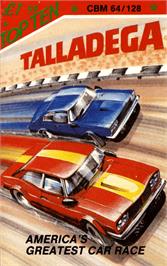 Box cover for Richard Petty's Talladega on the Commodore 64.