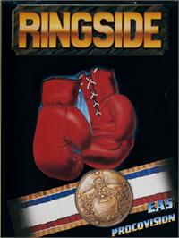 Box cover for Ringside on the Commodore 64.