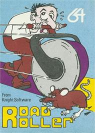 Box cover for Road Roller on the Commodore 64.