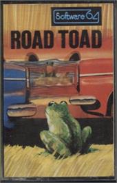Box cover for Roadtoad on the Commodore 64.