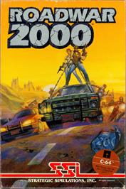 Box cover for Roadwar 2000 on the Commodore 64.