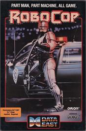 Box cover for Robocop on the Commodore 64.