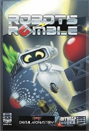 Box cover for Robots Rumble on the Commodore 64.