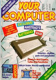 Box cover for Rock Fall on the Commodore 64.