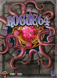Box cover for Rogue64 on the Commodore 64.