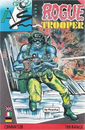Box cover for Rogue Trooper on the Commodore 64.