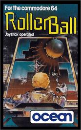 Box cover for Rollerball (Ocean) on the Commodore 64.