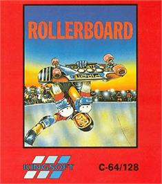 Box cover for Rollerboard on the Commodore 64.