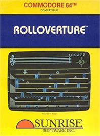 Box cover for Rolloverture on the Commodore 64.