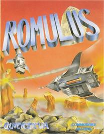 Box cover for Romulus on the Commodore 64.