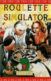 Box cover for Roulette Simulator on the Commodore 64.