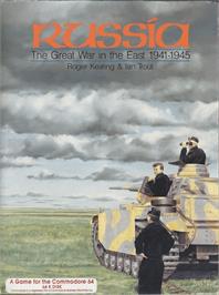 Box cover for Russia - The Great War In The East 1941-1945 on the Commodore 64.