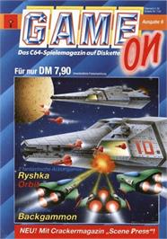 Box cover for Ryshka on the Commodore 64.