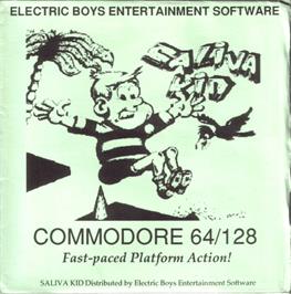Box cover for Saliva Kid on the Commodore 64.