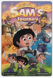Box cover for Sam's Journey on the Commodore 64.