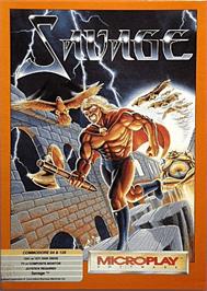 Box cover for Savage on the Commodore 64.