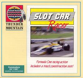 Box cover for Scalextric on the Commodore 64.