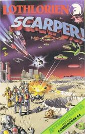 Box cover for Scarper! on the Commodore 64.
