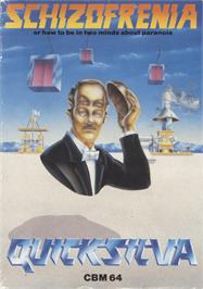 Box cover for Schizofrenia on the Commodore 64.