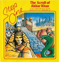 Box cover for Scroll Of Akbar Khan, The on the Commodore 64.