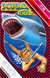 Box cover for Scuba Kidz on the Commodore 64.