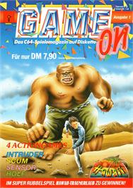 Box cover for Scumm on the Commodore 64.