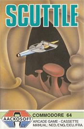 Box cover for Scuttle on the Commodore 64.