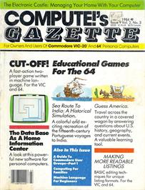 Box cover for Sea Route To India on the Commodore 64.