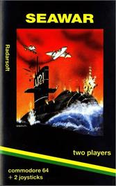 Box cover for Seawar on the Commodore 64.