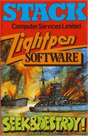 Box cover for Seek And Destroy on the Commodore 64.