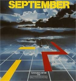 Box cover for September on the Commodore 64.