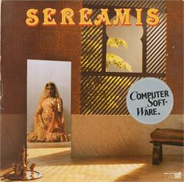Box cover for Sereamis on the Commodore 64.