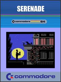 Box cover for Serenade on the Commodore 64.