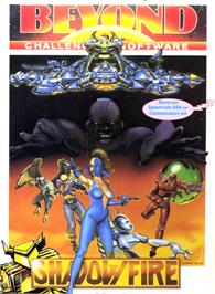 Box cover for Shadowfire on the Commodore 64.